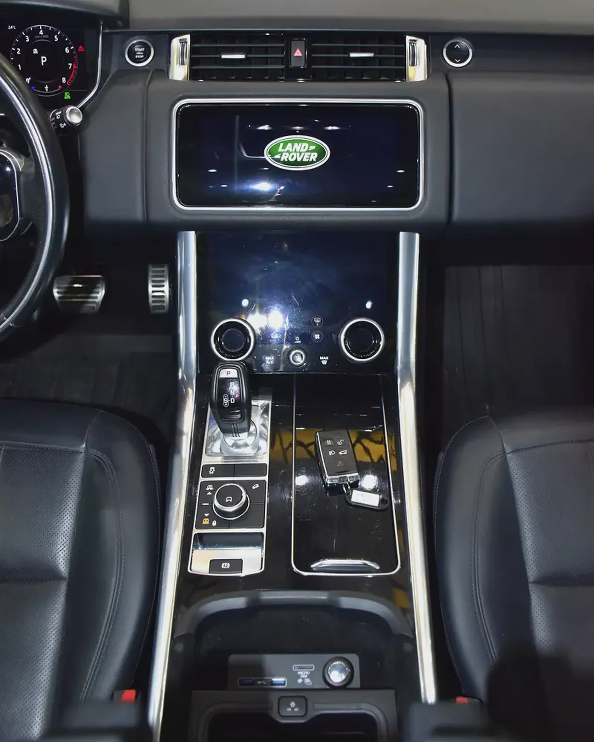 AED 2,161 EMi at 0% DP | Land Rover Range Rover Sport HSE ( 2021 Model ) in Black Color American Spe-16-16
