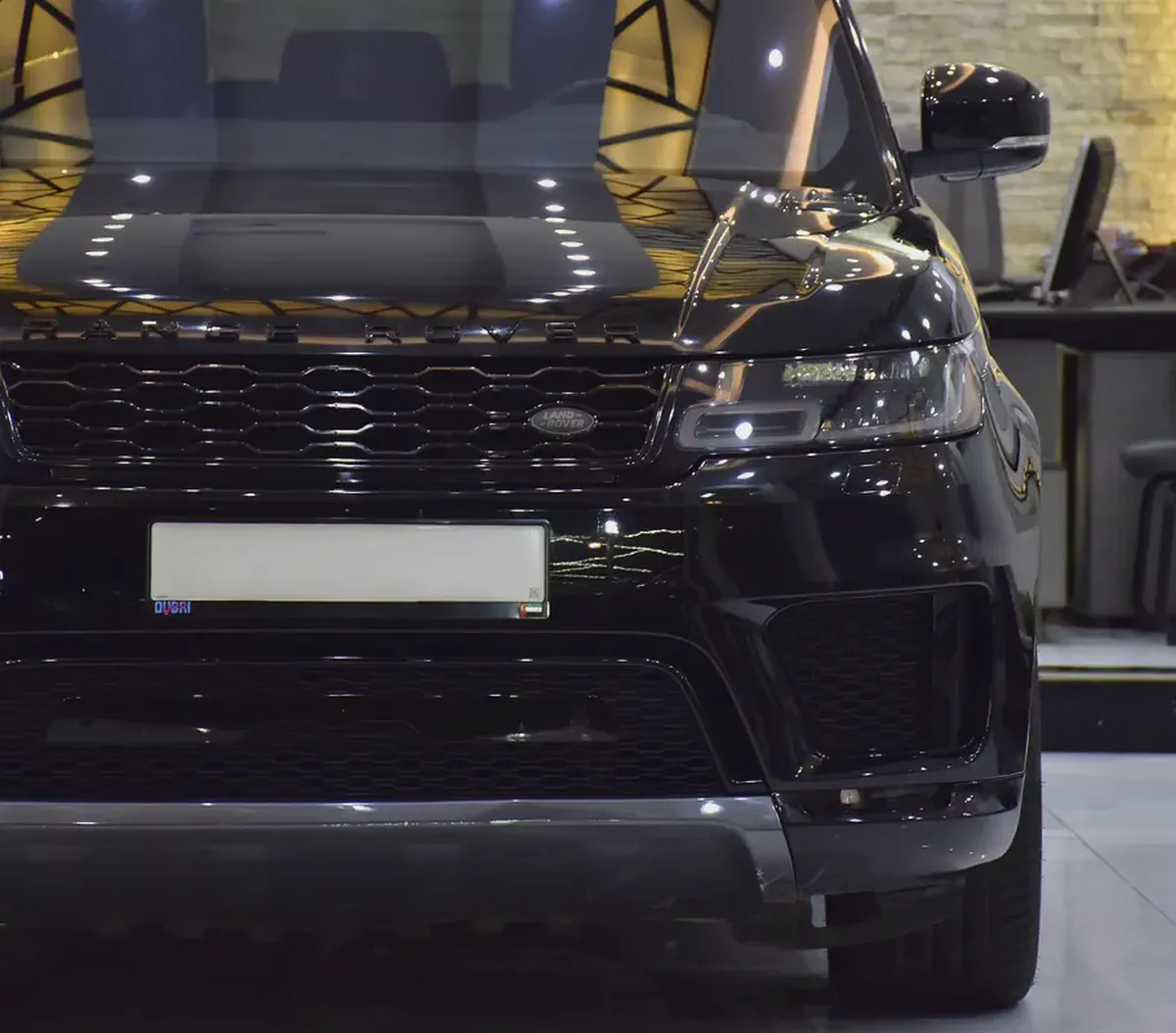 AED 2,161 EMi at 0% DP | Land Rover Range Rover Sport HSE ( 2021 Model ) in Black Color American Spe-3-3