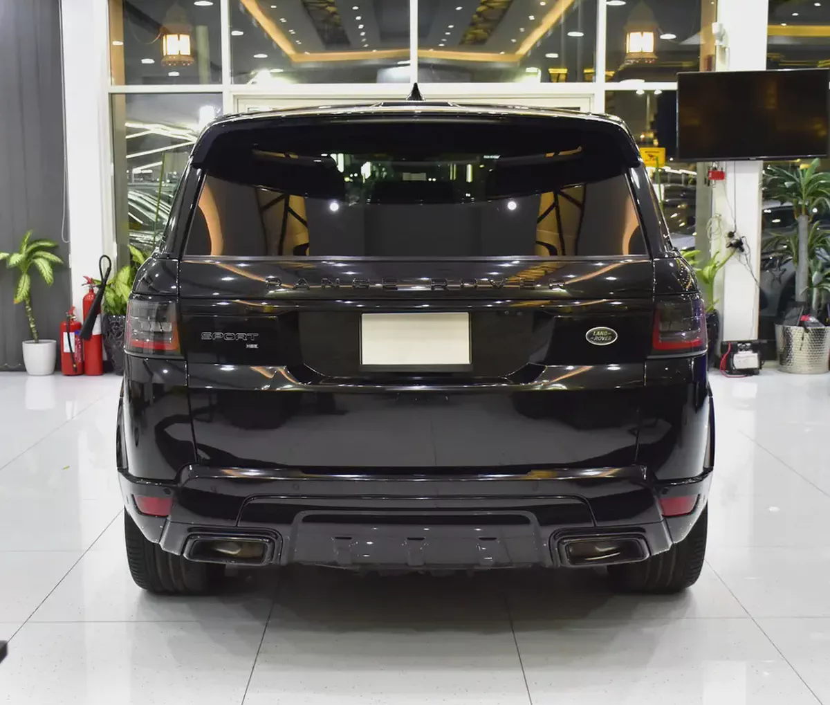 AED 2,161 EMi at 0% DP | Land Rover Range Rover Sport HSE ( 2021 Model ) in Black Color American Spe-4-4