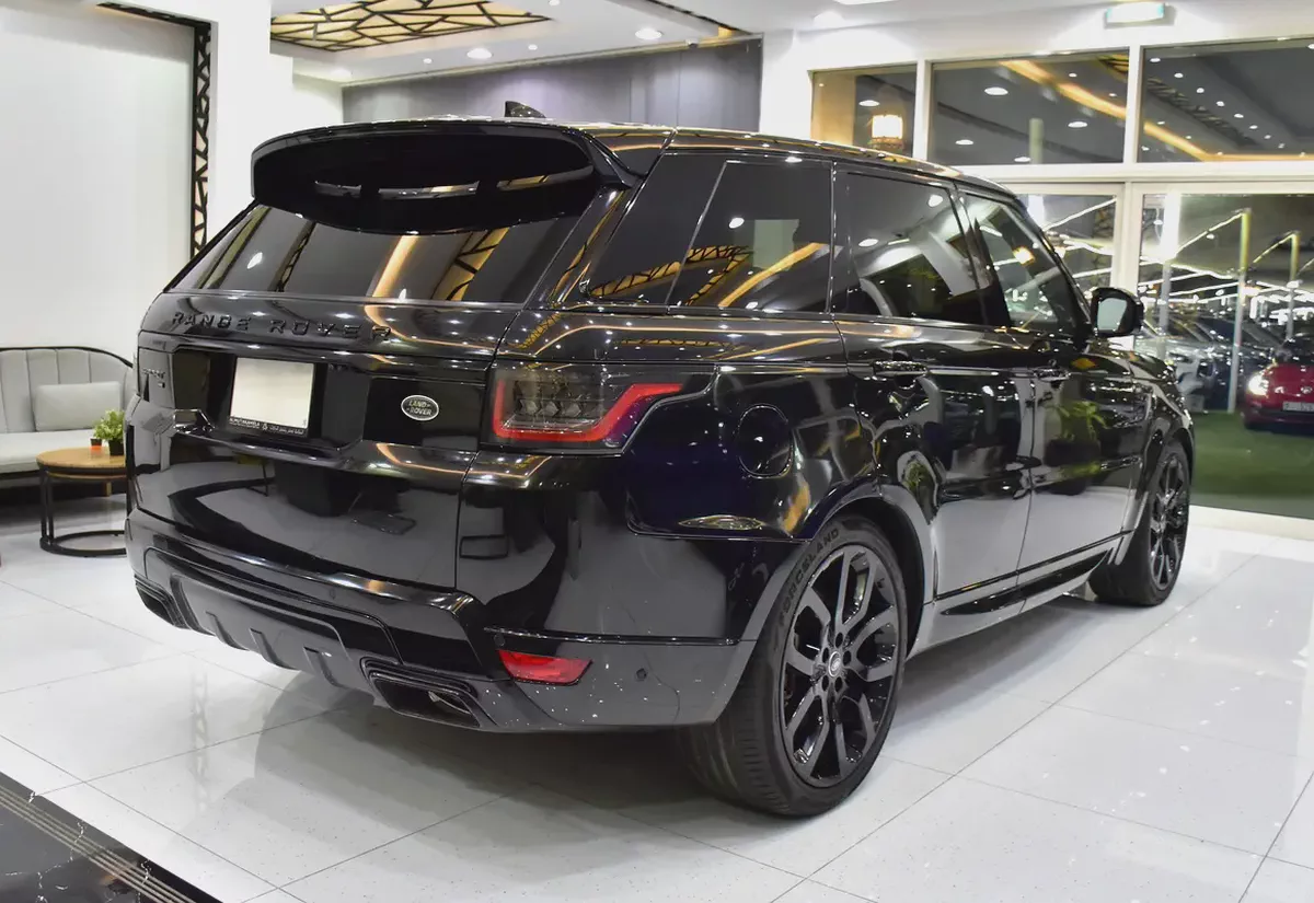 AED 2,161 EMi at 0% DP | Land Rover Range Rover Sport HSE ( 2021 Model ) in Black Color American Spe-5-5