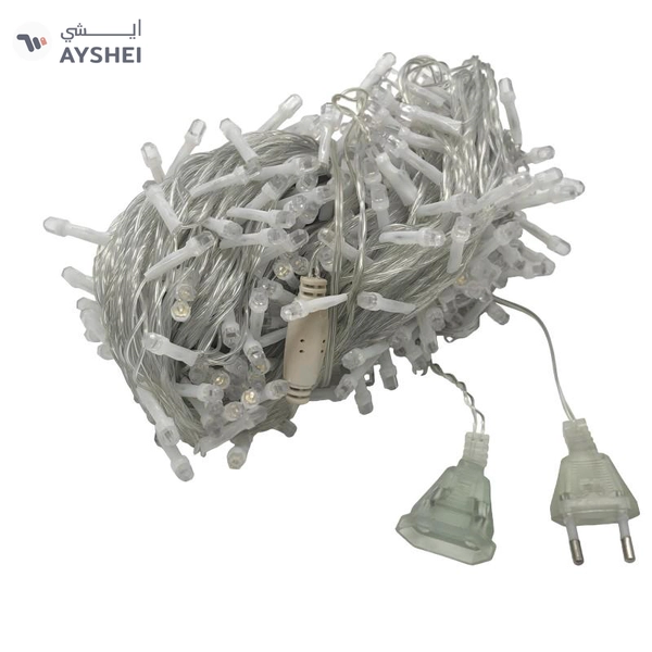 CRYSTAL LED DECORATIVE STRING LIGHTS-50M-WARM WHITE