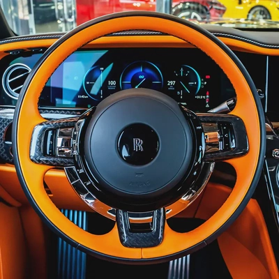 2025 Rolls-Royce Cullinan Black Badge | GCC Specs | 6000KM With Warranty + Service Contract-7