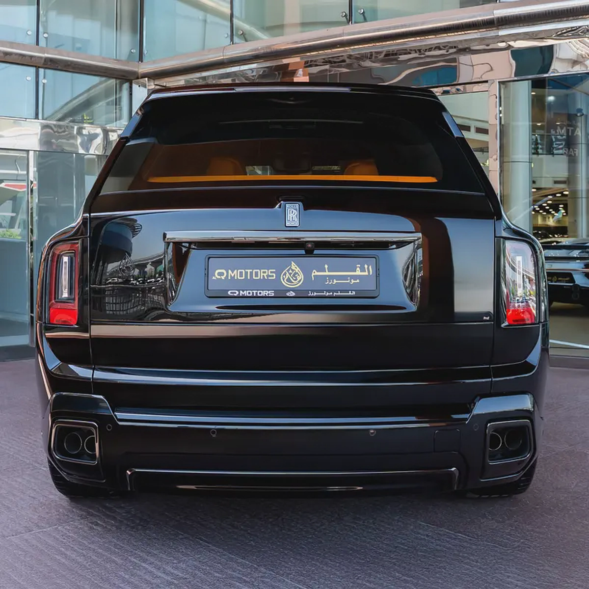 2025 Rolls-Royce Cullinan Black Badge | GCC Specs | 6000KM With Warranty + Service Contract-1-1