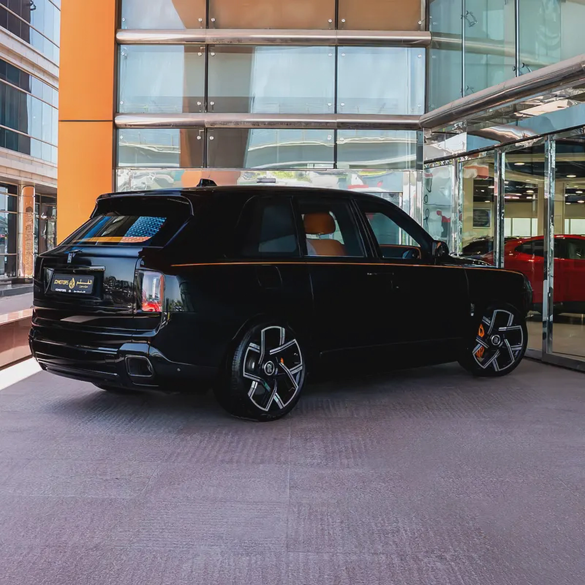 2025 Rolls-Royce Cullinan Black Badge | GCC Specs | 6000KM With Warranty + Service Contract-2-2