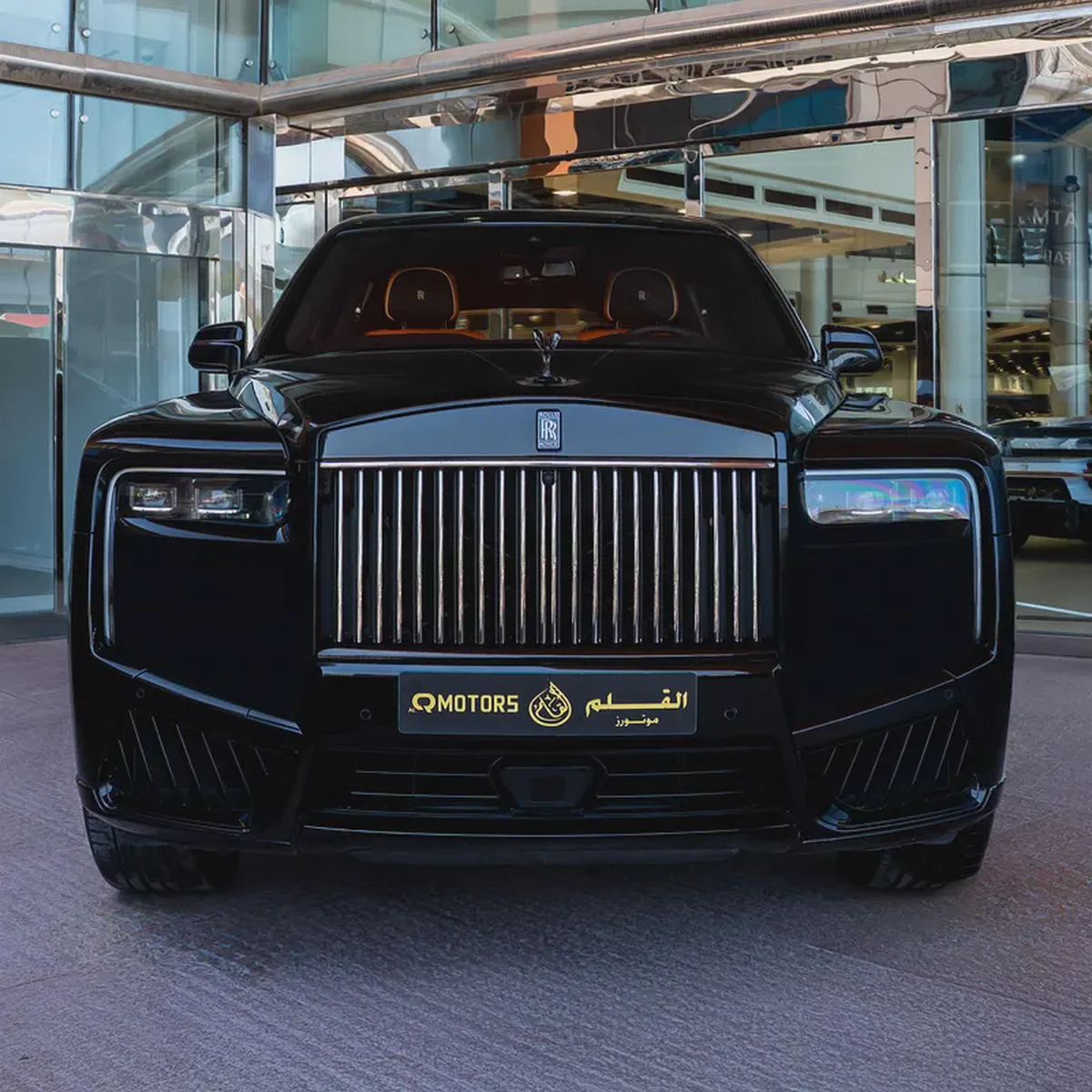 2025 Rolls-Royce Cullinan Black Badge | GCC Specs | 6000KM With Warranty + Service Contract-3-3