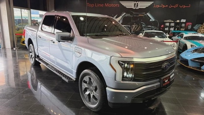 FORD F-150 LIGHTNING LARIAT ,EV, NO ACCIDENT, NO PAINT-1