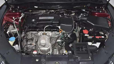 EXCELLENT DEAL for our Honda Accord i-Vtec ( 2016 Model ) in Burgundy Color GCC Specs-17