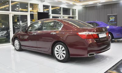EXCELLENT DEAL for our Honda Accord i-Vtec ( 2016 Model ) in Burgundy Color GCC Specs-6