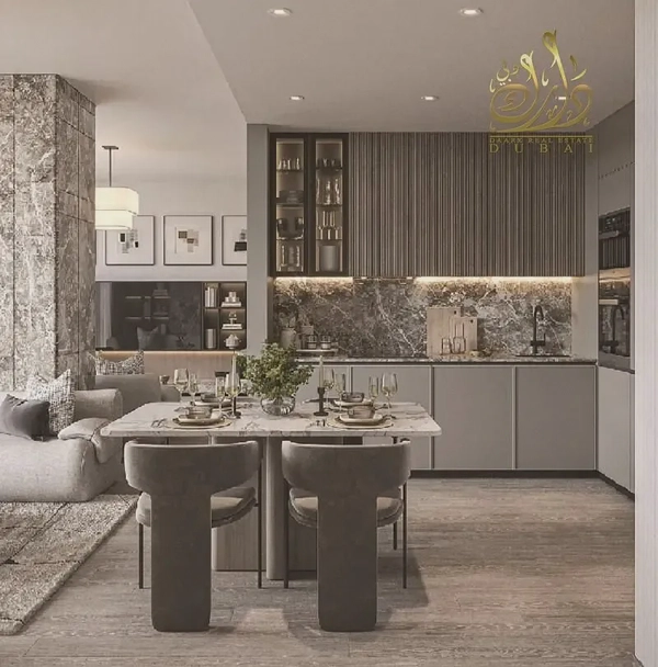 2BR_Real Price_Furnished_Open plan living and dining