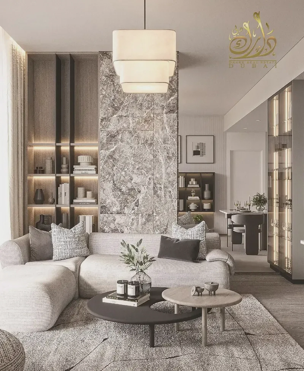 2BR_Real Price_Furnished_Open plan living and dining-1-1