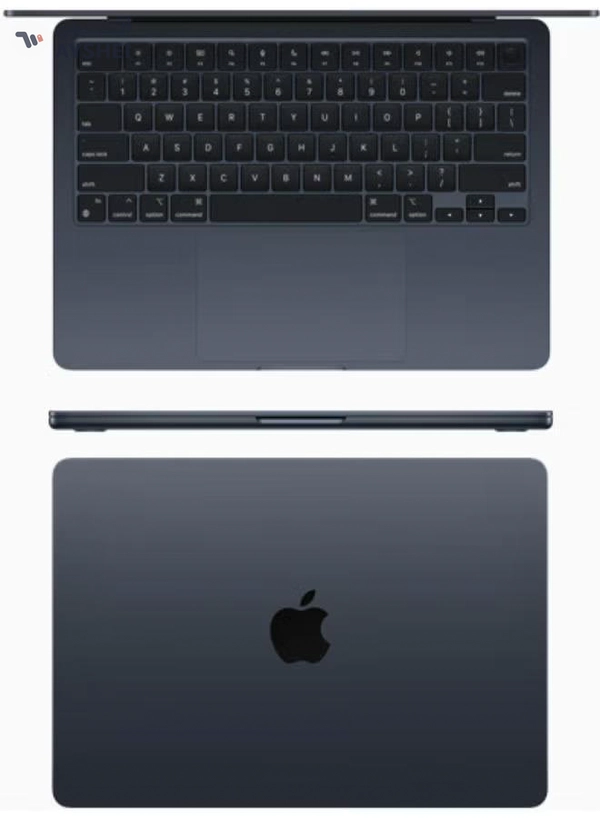 Apple MacBook Air MC7X4 13.6-Inch Display : Apple M2 chip with 8-core CPU and 8-core GPU, 16GB RAM/256GB SSD(International Version) English Midnight