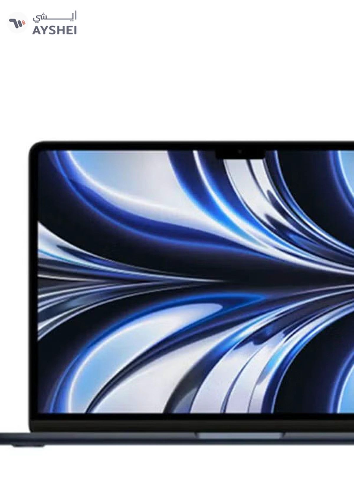 Apple MacBook Air MC7X4 13.6-Inch Display : Apple M2 chip with 8-core CPU and 8-core GPU, 16GB RAM/256GB SSD(International Version) English Midnight-3-3