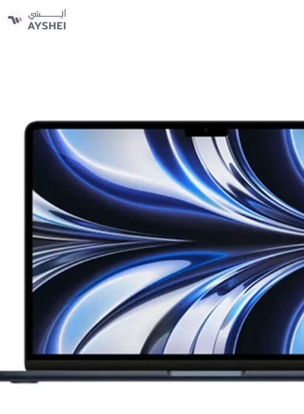 Apple MacBook Air MC7X4 13.6-Inch Display : Apple M2 chip with 8-core CPU and 8-core GPU, 16GB RAM/256GB SSD(International Version) English Midnight