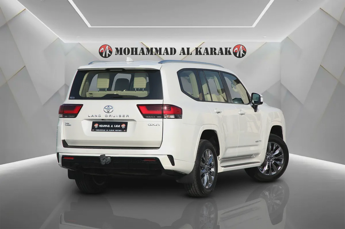 2025 TOYOTA LAND CRUISER GXR TWIN TURBO - GCC - UNDER DEALER WARRANTY - ORIGINAL PAINT-FULLY LOADED-5-5