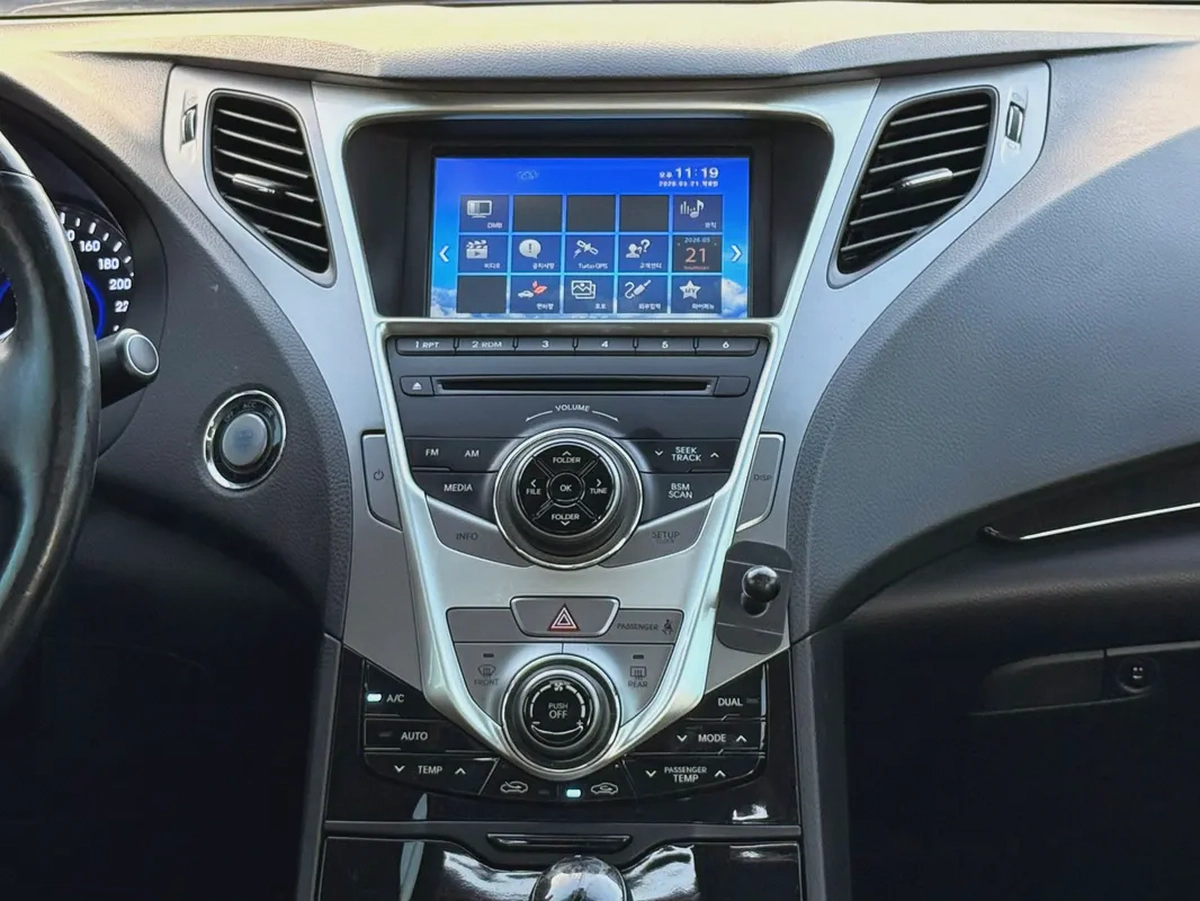 2012 Hyundai Grandeur Premium - Korean Specs-11-11