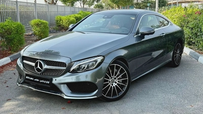 2018 Mercedes-Benz C300 Coupé | G.C.C | Original Paint | Full Options-1