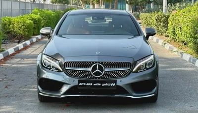 2018 Mercedes-Benz C300 Coupé | G.C.C | Original Paint | Full Options-4