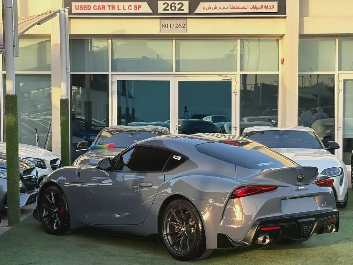TOYOTA SUPRA GR GCC 2024Full Service history (Under Warranty)
Original Paint Zero Accidents 
Manual-2-2