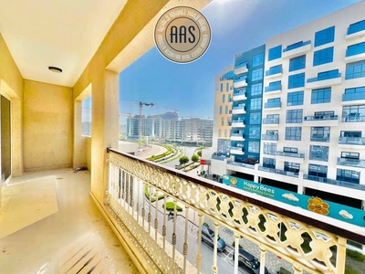 new 1bhk / apartment with kitchen appliances and Specious balcny in Arjan / ready to move / 80k AED-0