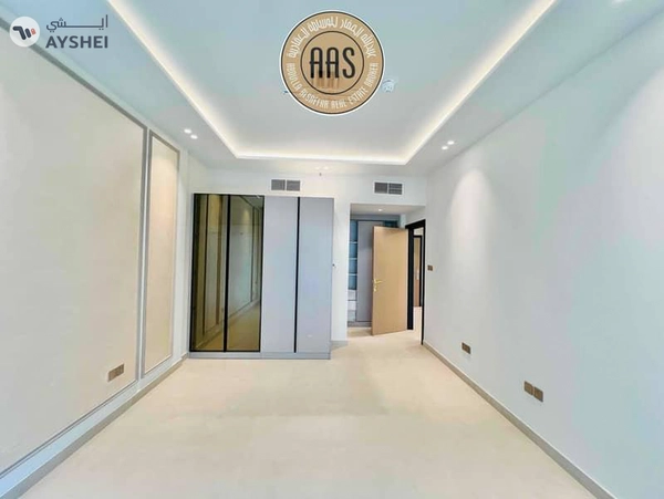 new 1bhk / apartment with kitchen appliances and Specious balcny in Arjan / ready to move / 80k AED
