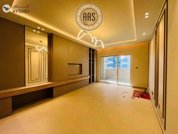new 1bhk / apartment with kitchen appliances and Specious balcny in Arjan / ready to move / 80k AED
