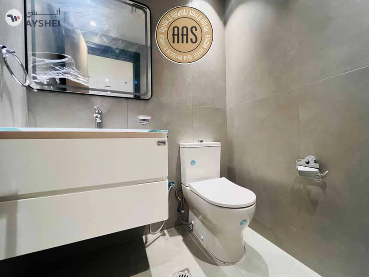 new 1bhk / apartment with kitchen appliances and Specious balcny in Arjan / ready to move / 80k AED-6-6