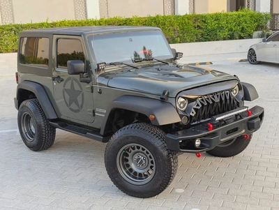 Jeep Wrangler Sport 2015 GCC Specs - Well Maintained And Fully Modded Very Clean Low KM SUV-1