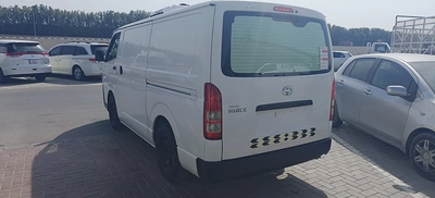 TOYOTA HIACE CHILLER VAN – GCC
 Model: 2021
️ Mileage: 112,000 KMS
️ Chiller Body (Perfect f-7
