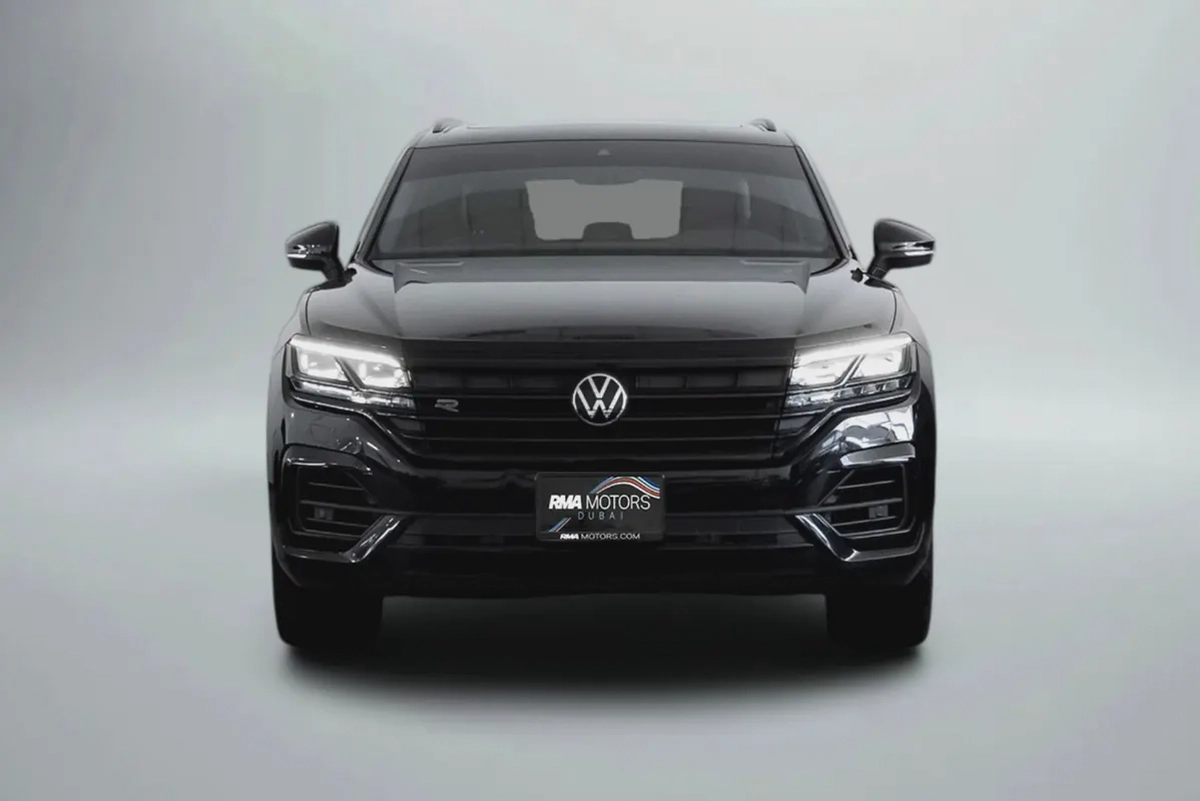 2023 Volkswagen Touareg R-Line - GCC Specs - Like New!-2-2