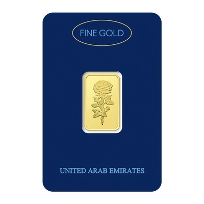 Dubai Gold 10 Grams Pure 999.9 Fine Gold Bar-0