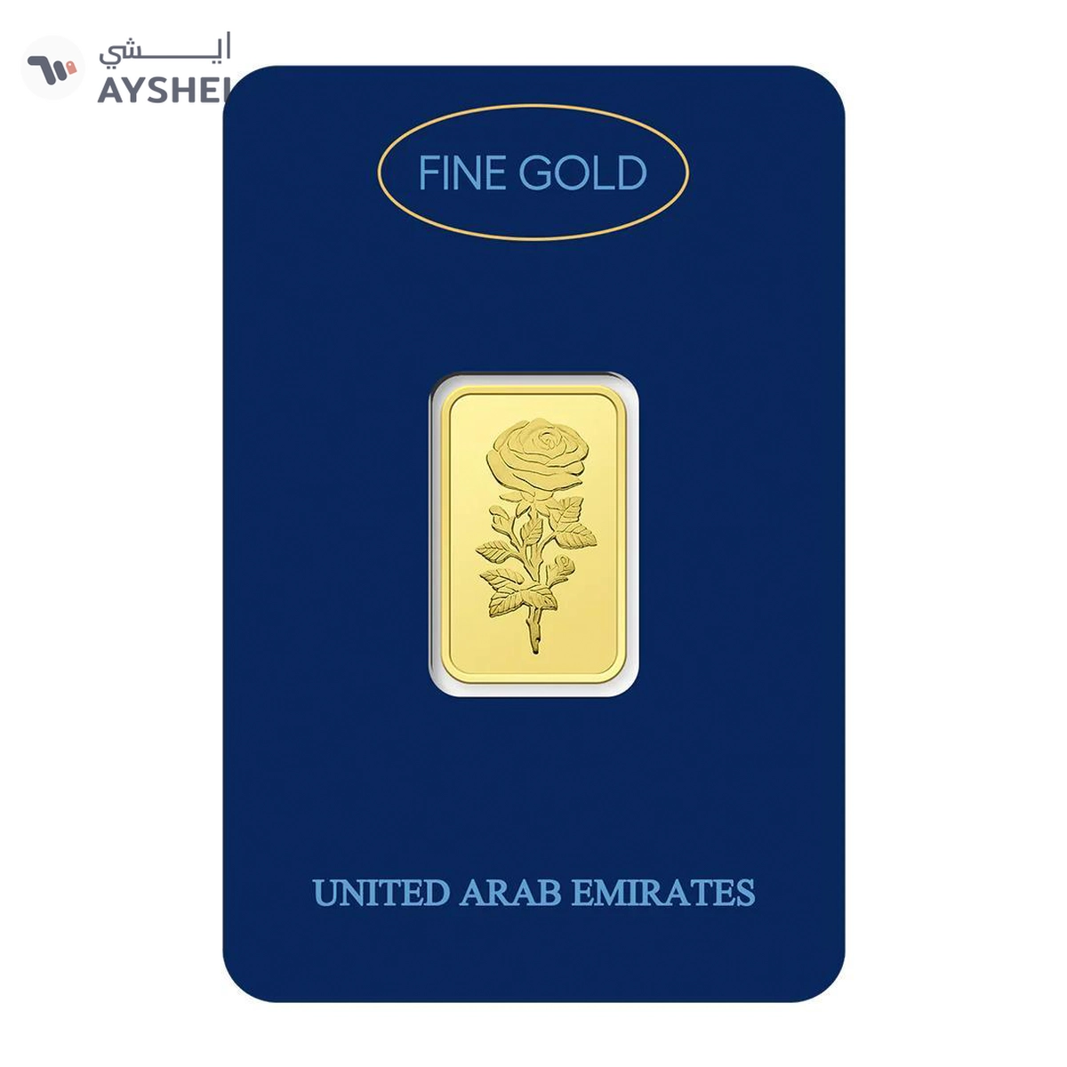 Dubai Gold 10 Grams Pure 999.9 Fine Gold Bar-0-0