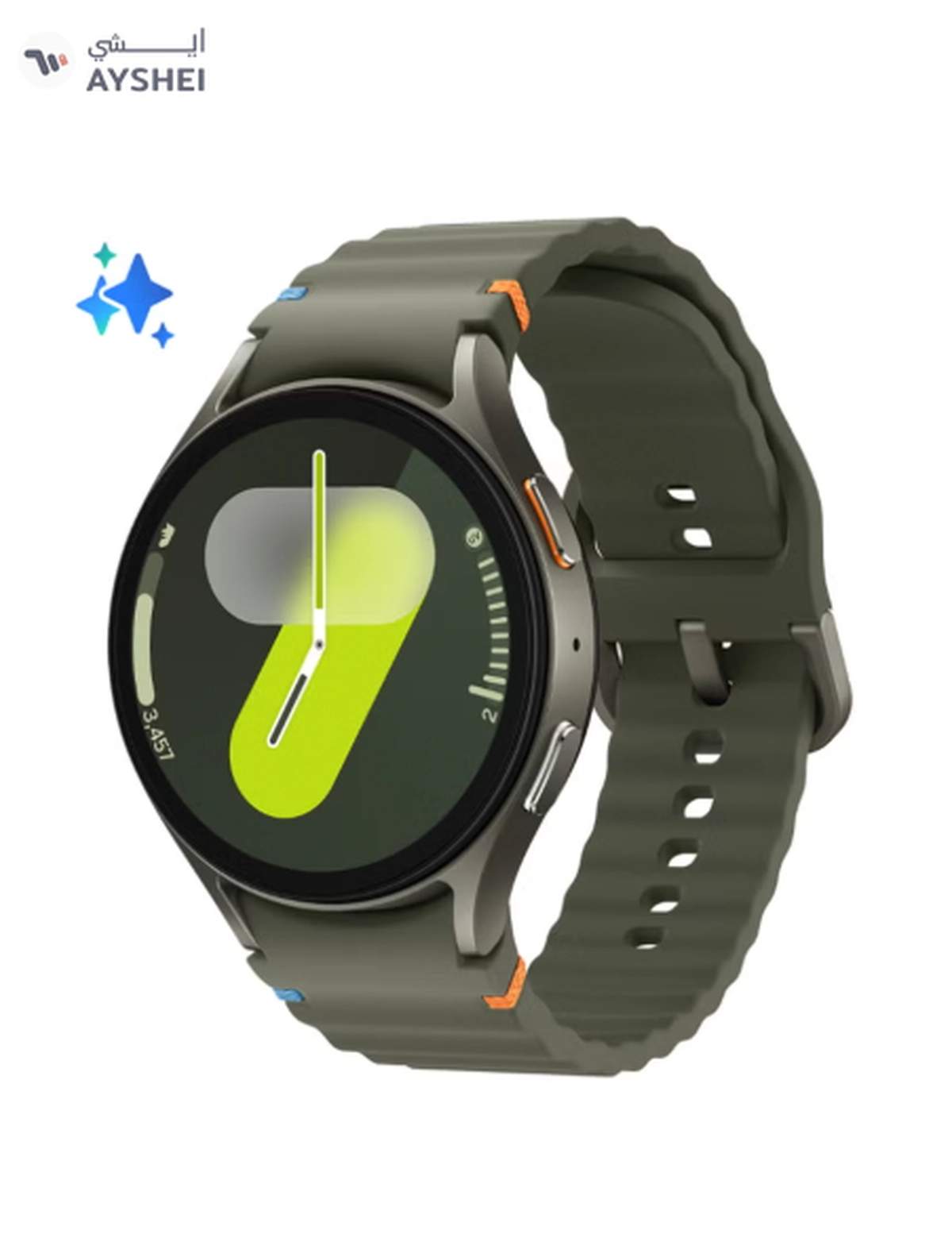 Samsung Galaxy Watch 7 Smartwatch 44mm Fitness Tracker Green (No Reserve Price)-0-0