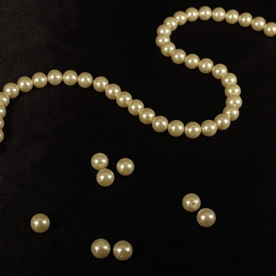 YATAI 2 Pcs 20mm Pearl Beads String Line Chain Garland Flowers DIY Making Jewelry Beads-1