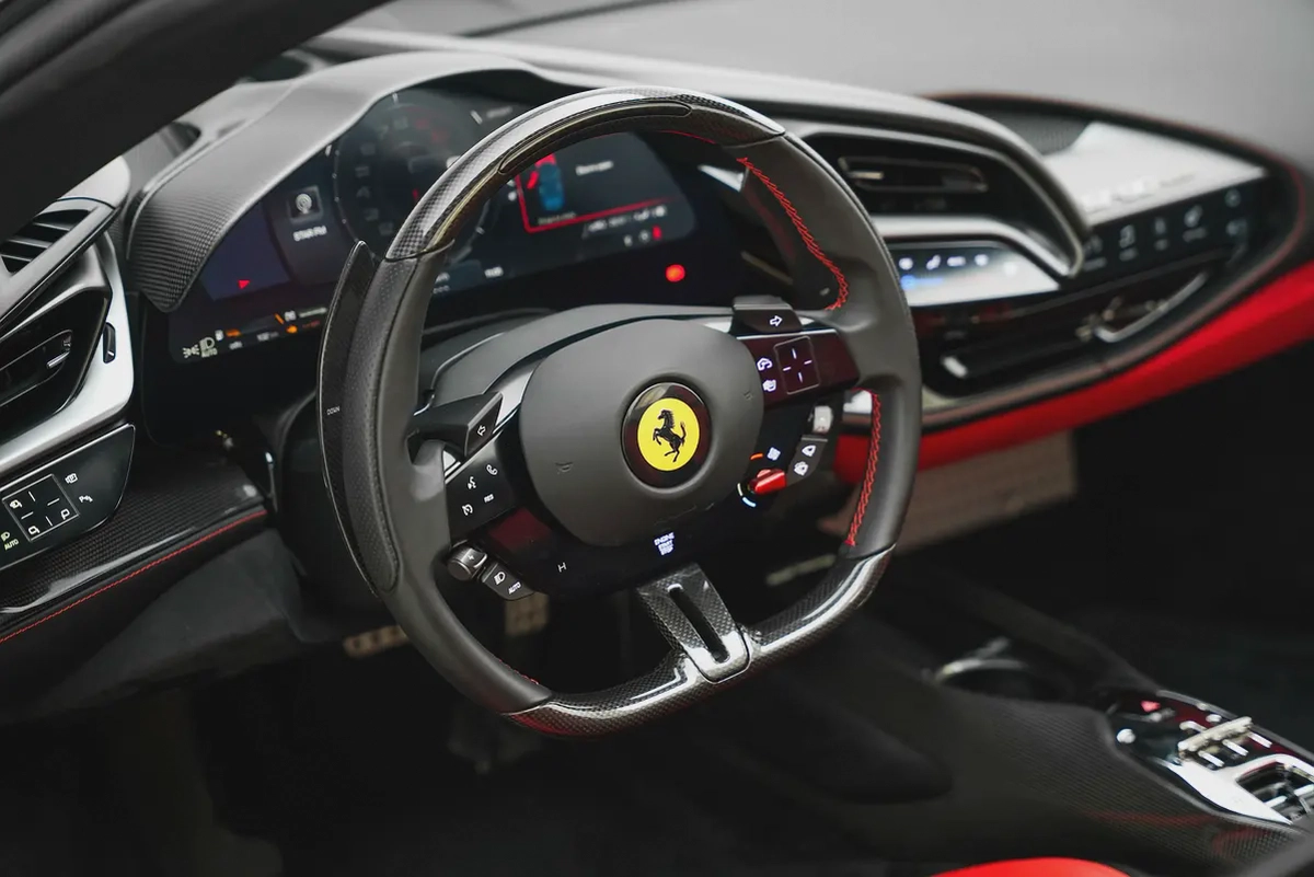2023 FERRARI SF90 SPIDER ASSETTO FIORANO WITH WARRANTY AND SERVICE CONTRACT-12-12