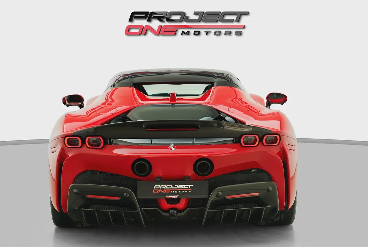 2023 FERRARI SF90 SPIDER ASSETTO FIORANO WITH WARRANTY AND SERVICE CONTRACT-4-4
