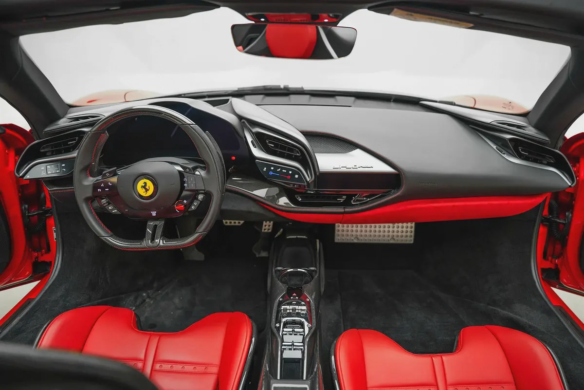 2023 FERRARI SF90 SPIDER ASSETTO FIORANO WITH WARRANTY AND SERVICE CONTRACT-5-5