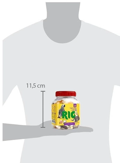 RIO Fruit And Nuts Mix Natural Treats For Birds 160g-1