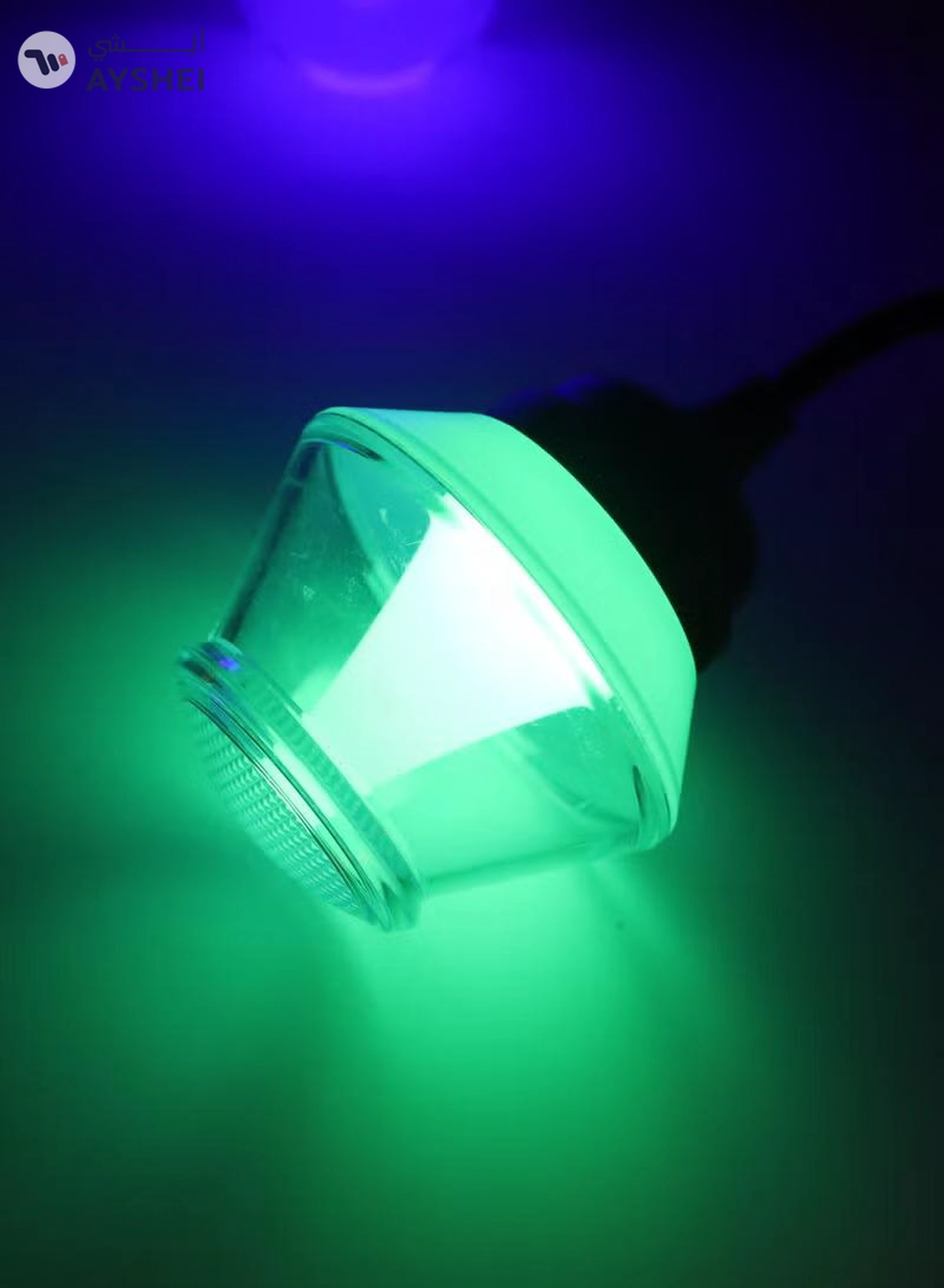 Yuwell Ramadan Lights 10 Led Light Fairy String Lights RGB Lights Outdoor Courtyard Light For Garden Party Decor Light 5 Meter Outdoor String Lights Ramadan Decorations Lights-5-5