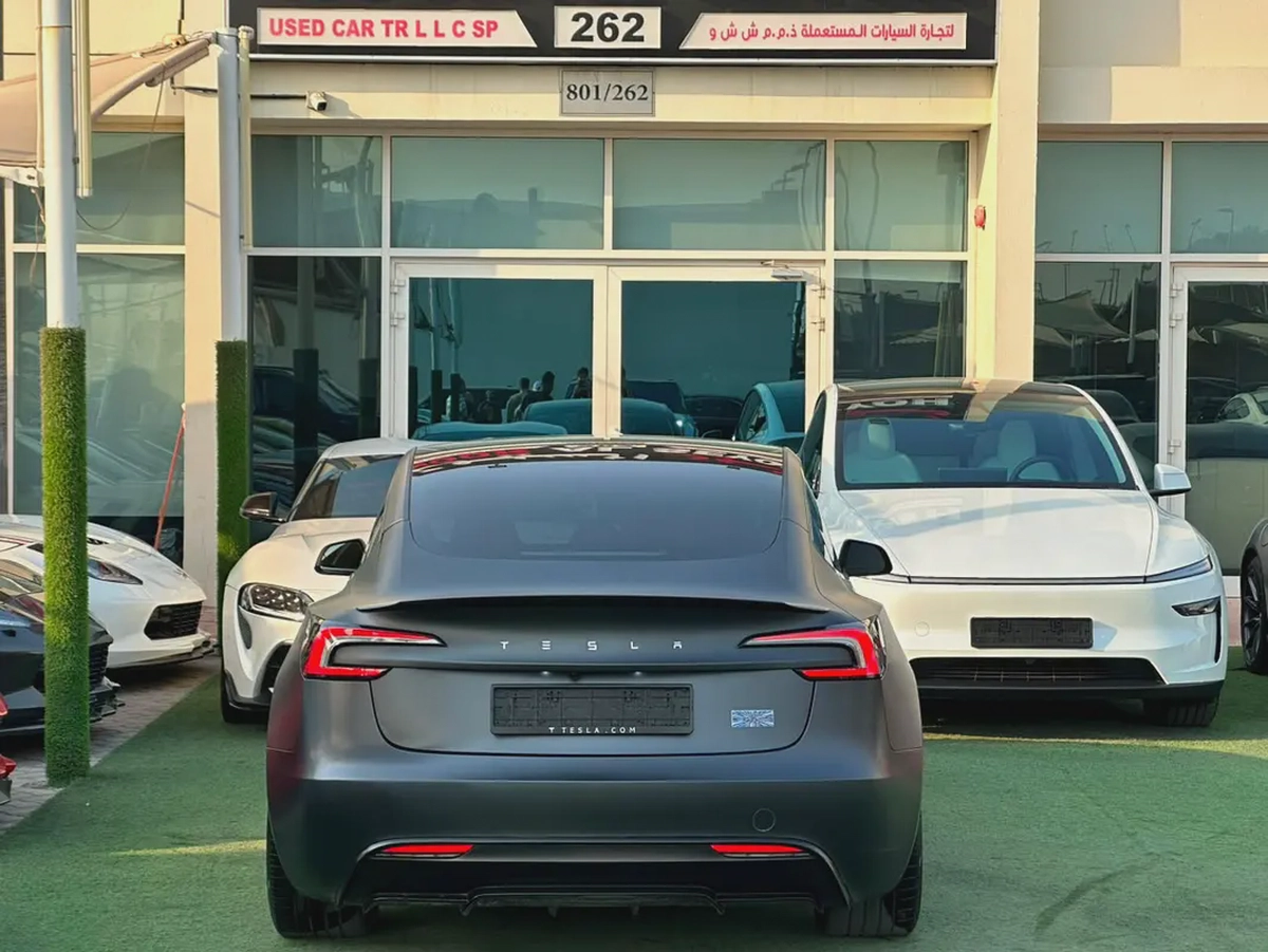 TESLA MODEL 3 PERFORMANCE GCC 2025 Service History (Under Warranty) Original Paint Zero Accidents Fi-3-3