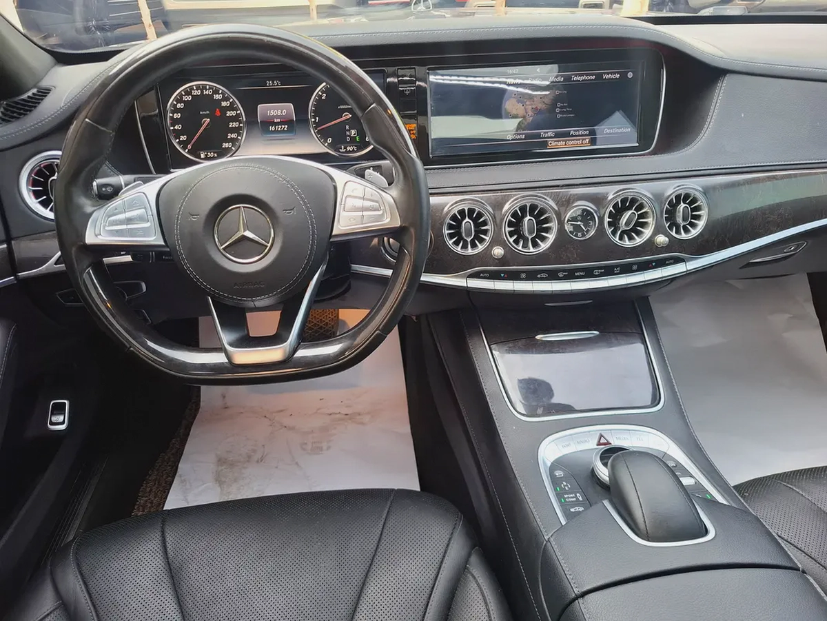 Mercedes-Benz S350d long 2017 full option-8-8