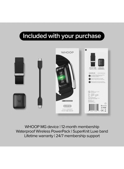 Whoop Life – 12-Month Membership – 5.0 – Health & Fitness Tracker – Blood Pressure Insights-3