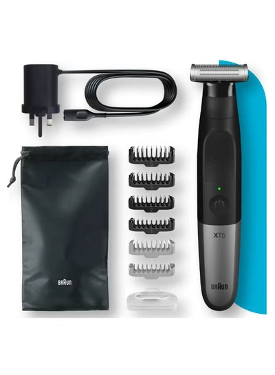 BRAUN Series Xt5 – Beard Trimmer, Electric Razor For Men, Xt5200 Black-1