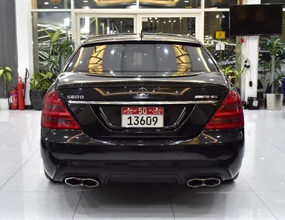 Mercedes Benz S600 AMG V12 ( 2008 Model ) in Black Color Japanese Specs-4