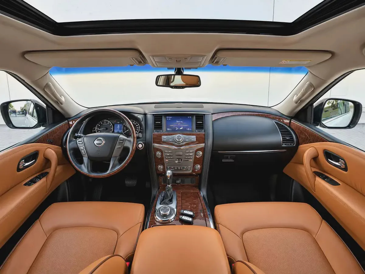 AED 1,740 | NISSAN PATROL | 2017 | SE PLATINUM | 3.5L V6 | GCC SPECS | 0% DOWNPAYMENT-10-10