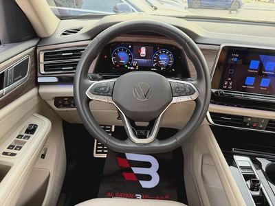 فولكسفاغن تيرامونت ار لاين اسود / بيج خليجي 2025 Volkswagen Teramont R-Line | GCC Specs | Brand New-9