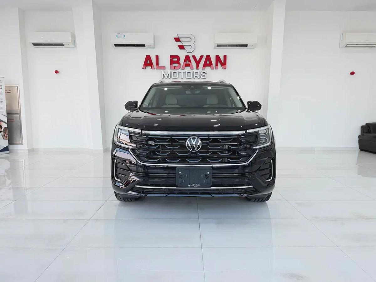 فولكسفاغن تيرامونت ار لاين اسود / بيج خليجي 2025 Volkswagen Teramont R-Line | GCC Specs | Brand New-4-4