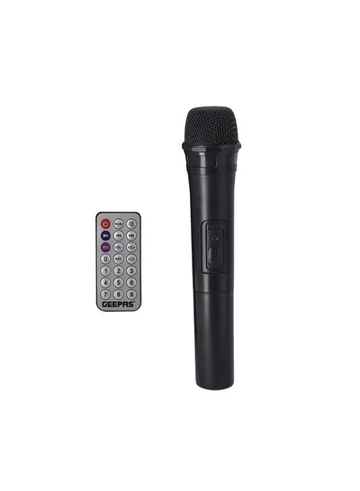 GEEPAS Rechargeable Portable Speaker With 1800 mAh Huge Battery GMS11186 Black-1