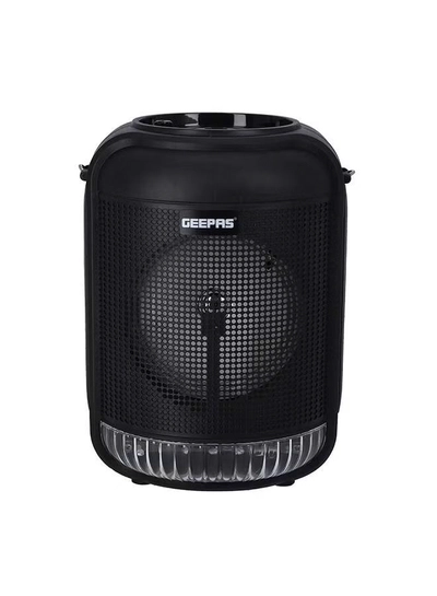 GEEPAS Rechargeable Portable Speaker With 1800 mAh Huge Battery GMS11186 Black-0