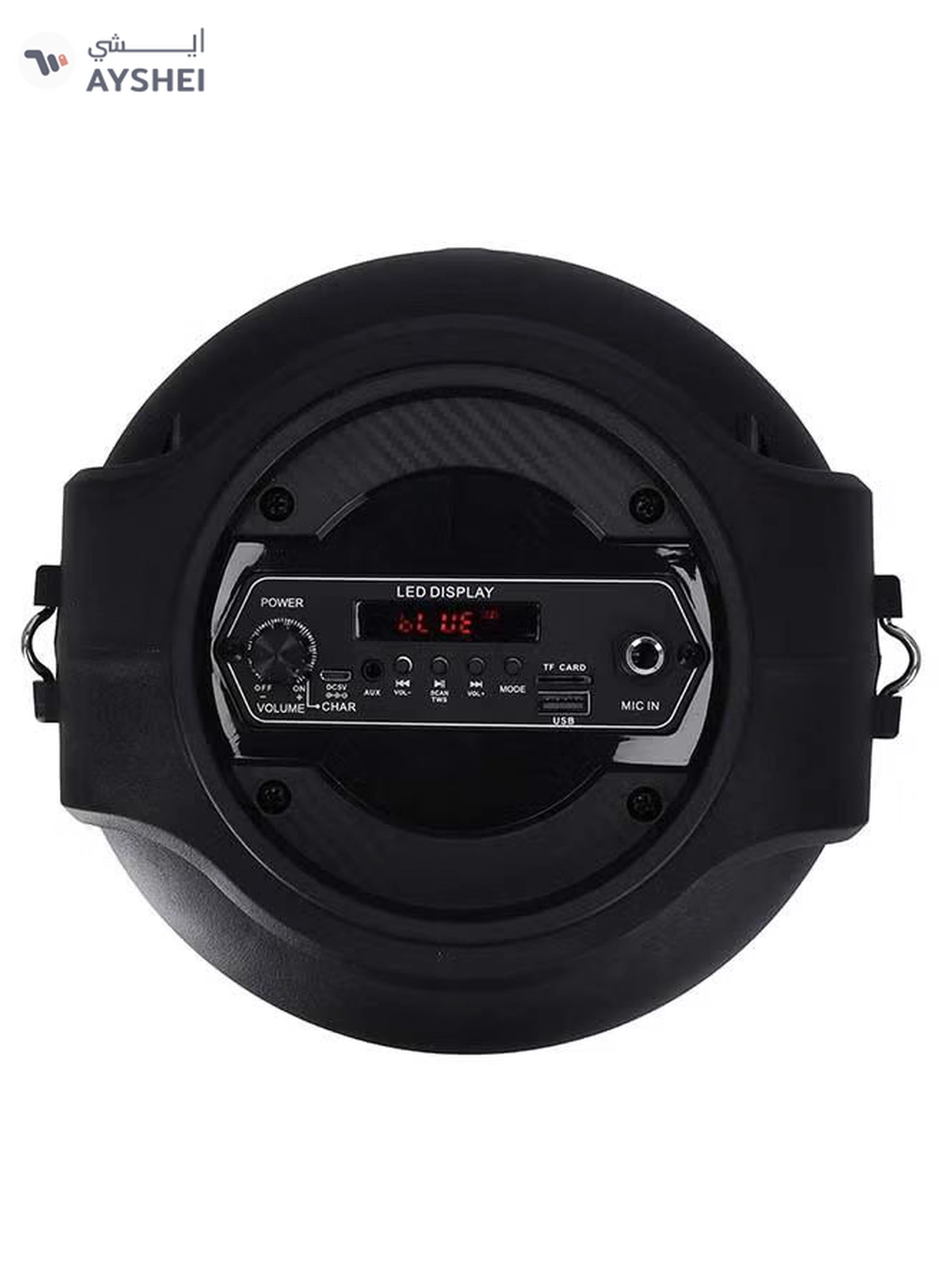 GEEPAS Rechargeable Portable Speaker With 1800 mAh Huge Battery GMS11186 Black-2-2