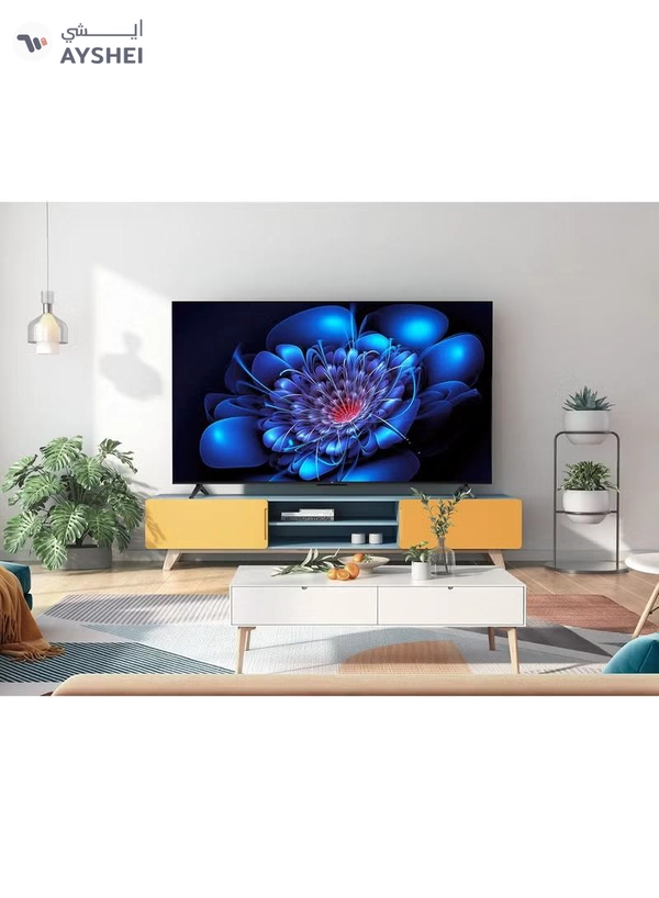 TCL 65-Inch P6K UHD LED 4K Smart TV + 2.0 Channel Premium Soundbar | [Google TV, AiPQ Processor, 60Hz, HDR10, MEMC, Metallic Bezel-less body] + [HDMI (ARC), USB, Bluetooth, FM Station, Aux] - (2025 Model) 65P6K+SOUNDBAR Black